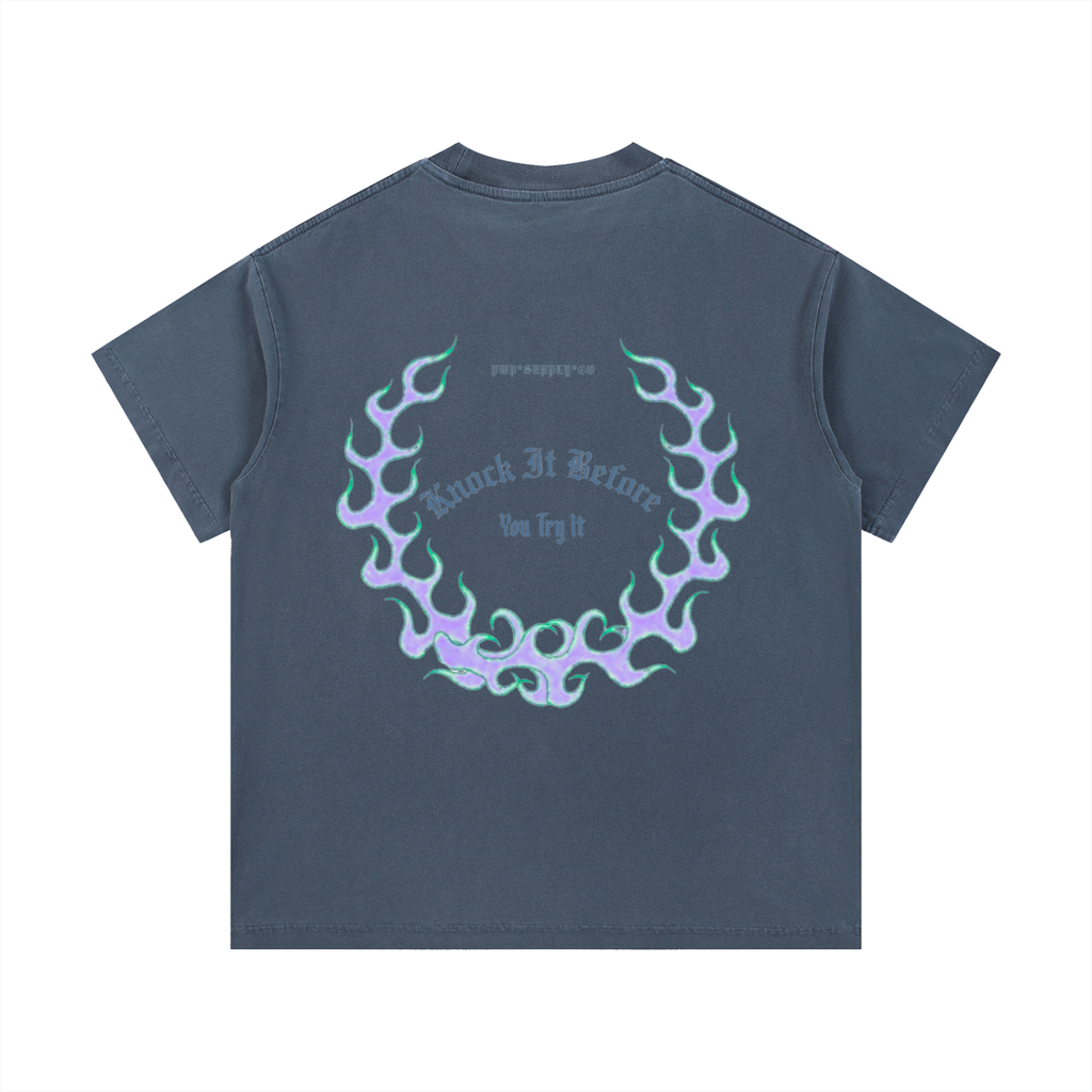 Knock It Before You Try It Washed Tee