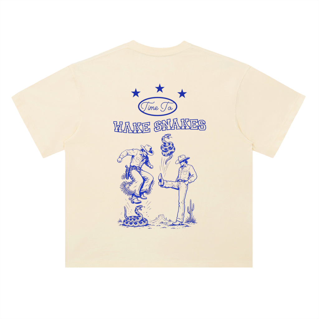 Wake Snakes  Cotton T-Shirt