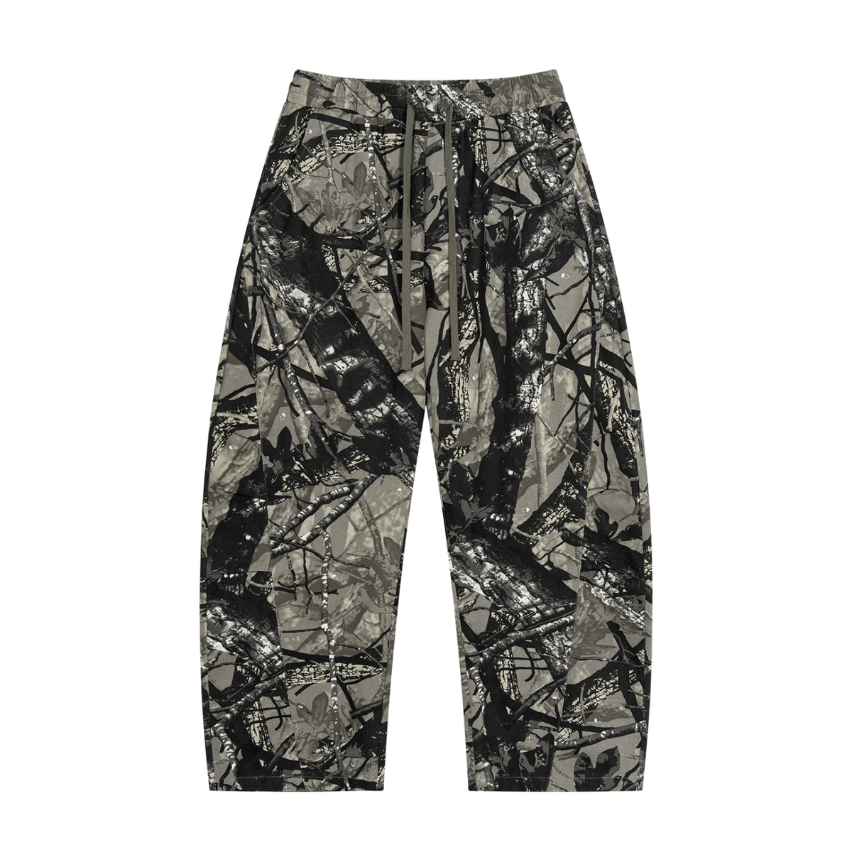 Tree Camo Barrel Leg Pants