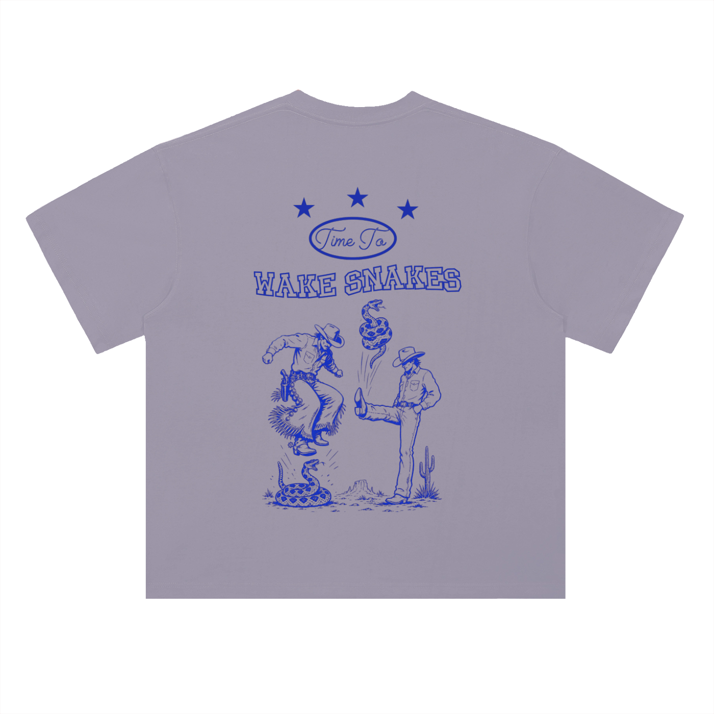 Wake Snakes  Cotton T-Shirt