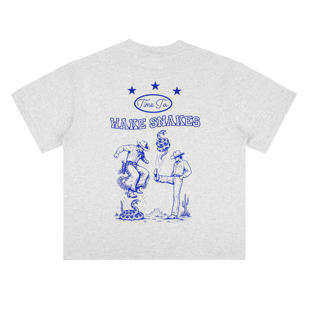 Wake Snakes  Cotton T-Shirt