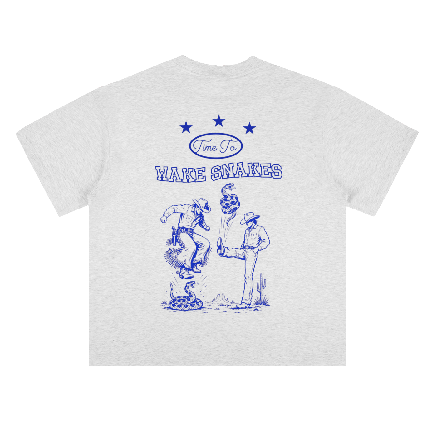 Wake Snakes  Cotton T-Shirt