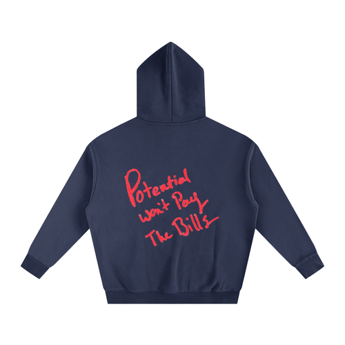 PWP Essential Oversized Hoodie (reg) - NAVY